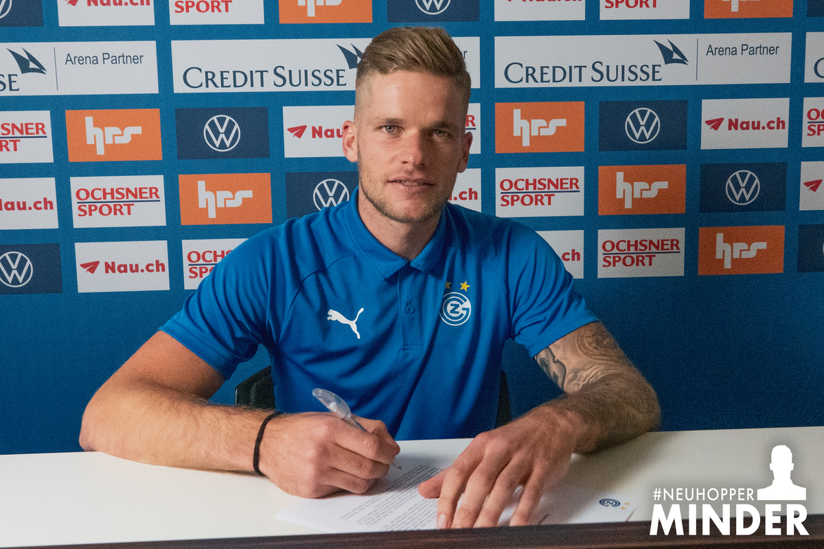 Transfer Grasshoppers Club Zürich Matthias Minder Footuro